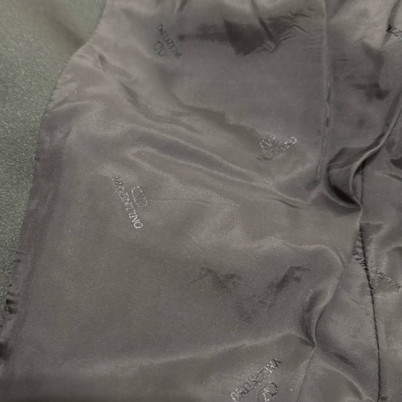 NEW VALENTINO Italy Black 2 Button 100% wool dinner tuxedo jacket Size 42 $4850 - Picture 10 of 12